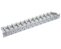 PATCH PANEL CAT5/6 24XRJ45/1U GRAY R812467 R&M