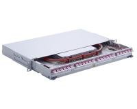 PATCH PANEL 12XLC-DUPLEX OM4/1U GRAY R816226 R&M