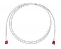 PATCH CABLE CAT6A U/UTP LSZH/2M GRAY R509872 R&M