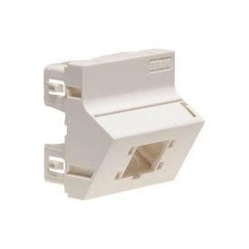 NET ACC ANGLED MOUNTING PLATE/45X45 2X1P WHITE R313332 R&M NET ACC ANGLED MOUNTING PLATE/45X45 2X1P WHITE R313332 R&M