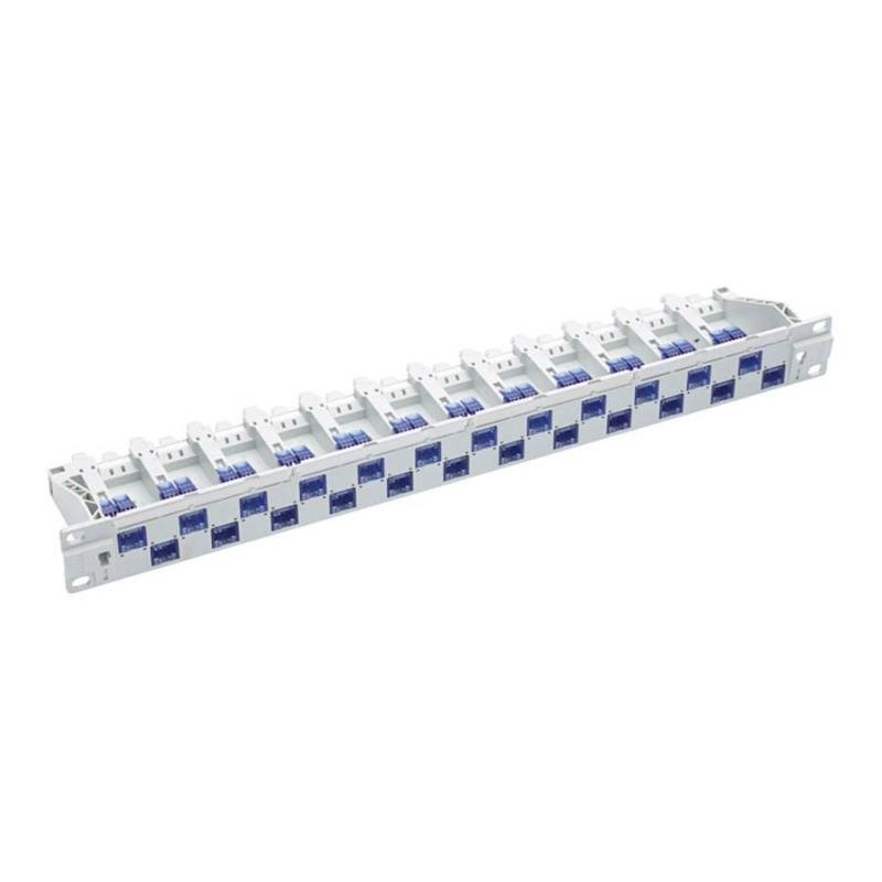 PATCH PANEL CAT6 24XRJ45/1U GRAY R812475 R&M