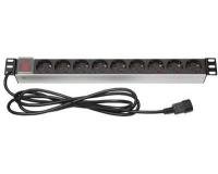 RACK PDU 1U 9 SCHUKO W/SWITCH/C14 BKT-1134L210.09-0 BKT