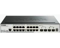 NET SWITCH 16PORT 10/100/1000/2SFP/2SFP+ DGS-1510-20 D-LINK