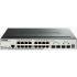 NET SWITCH 16PORT 10/100/1000/2SFP/2SFP+ DGS-1510-20 D-LINK