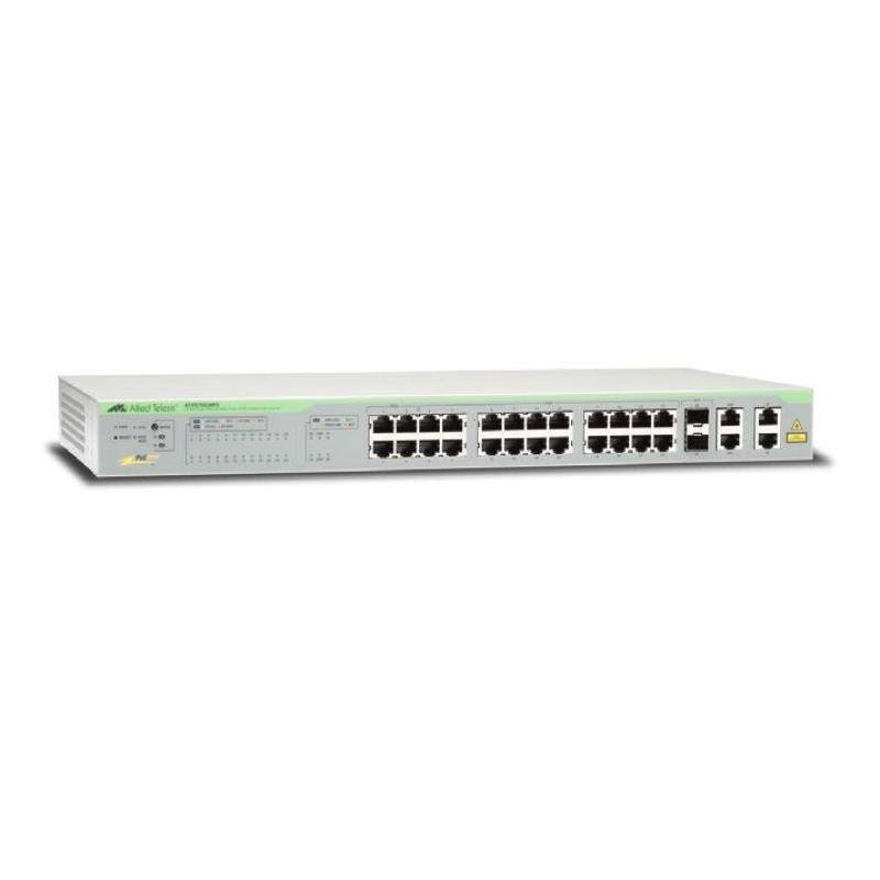 NET SWITCH 24PORT 10/100M TX/POE AT-FS750/28PS-50 ALLIED
