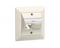 NET ACC OUTLET 2X1P 88X88/WHITE R310788 R&M