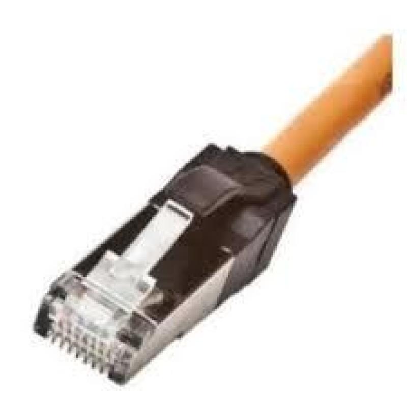 PATCH CABLE CAT6A LSZH 1M/ORANGE N10G.P1B010OK AGINODE