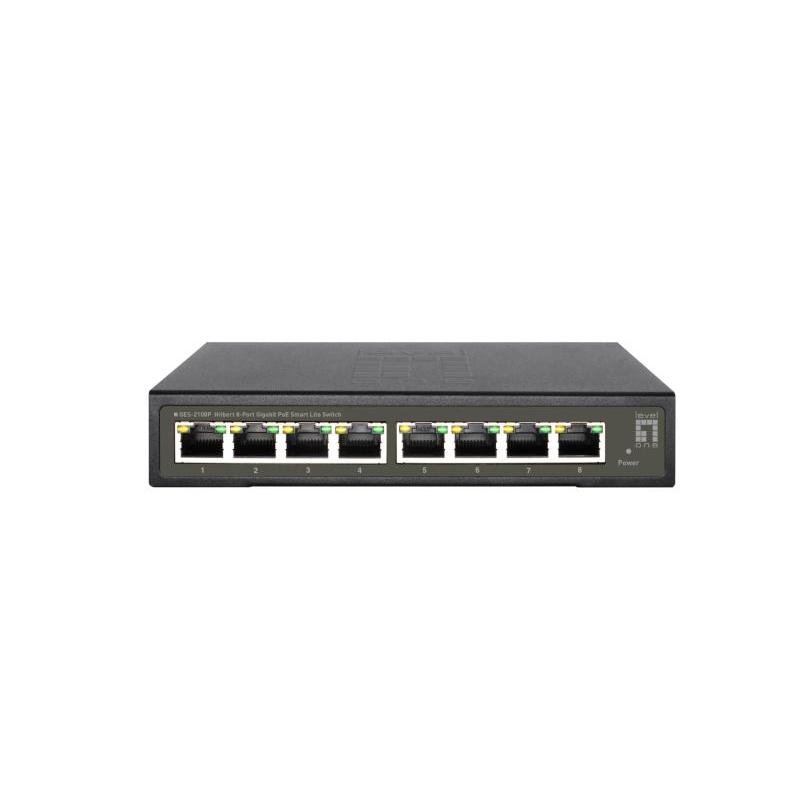 NET SWITCH 8PORT 8POE 1000M/GES-2108P LEVELONE