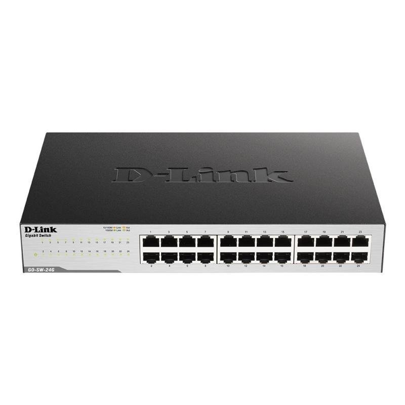 NET SWITCH 24PORT 1000M/UNMANAGED GO-SW-24G D-LINK