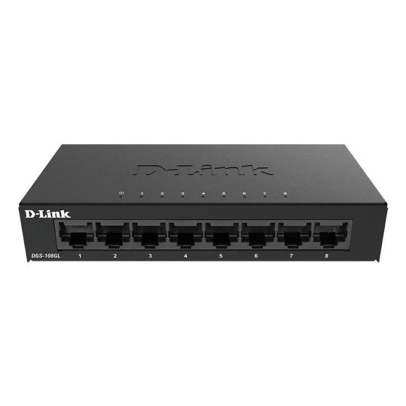 NET SWITCH 8PORT 1000M/DGS-108GL/E D-LINK
