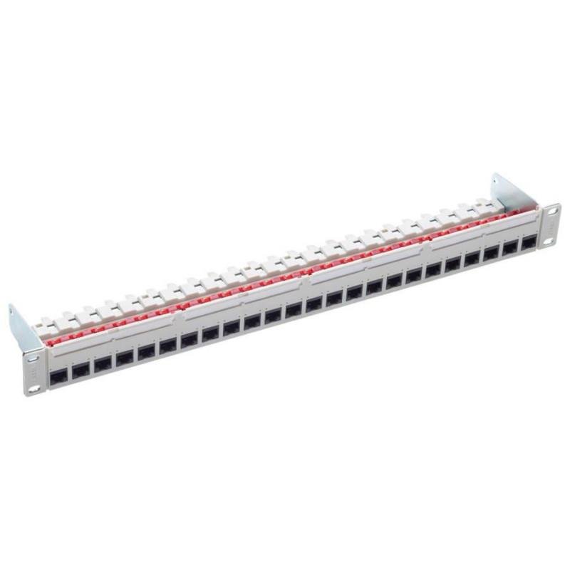 PATCH PANEL CAT6A EL 24XRJ45/1U GRAY R813490 R&M