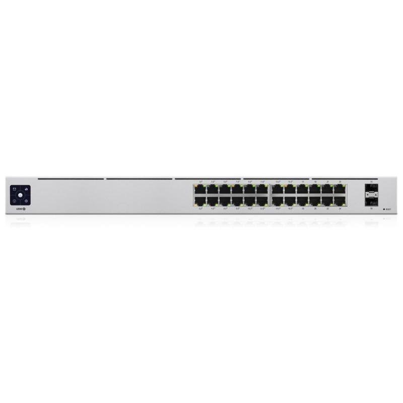 NET SWITCH 24PORT 1000M 2SFP/POE USW-24-POE UBIQUITI