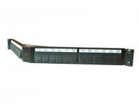 PATCH PANEL 24 SNAP-IN ANGLED/BLACK N521.671 AGINODE