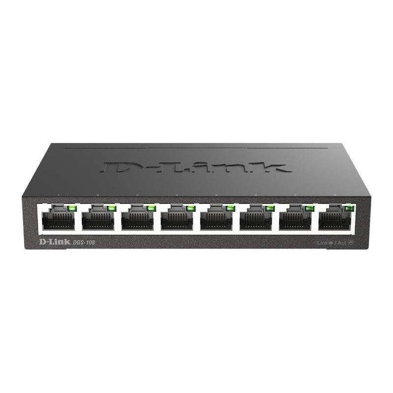 NET SWITCH 8PORT 1000M/DGS-108/E D-LINK