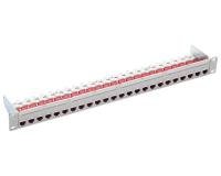 PATCH PANEL CAT6A EL 24XRJ45/1U GRAY R813493 R&M