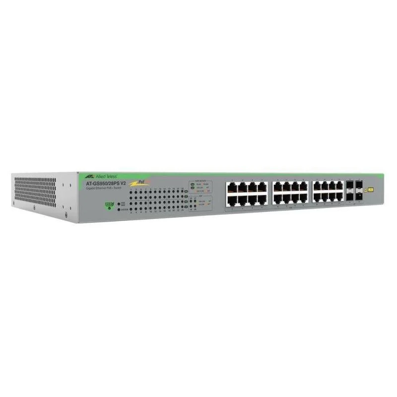 NET SWITCH 28PORT 10/100/1000T/AT-GS950/28PSV2-50 ALLIED NET SWITCH 28PORT 10/100/1000T/AT-GS950/28PSV2-50 ALLIED