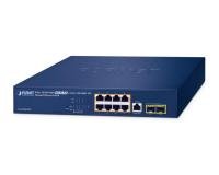 NET SWITCH 8PORT 1000M SFP/GS-4210-8UP2S PLANET