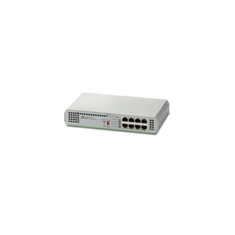 NET SWITCH 8PORT 1000T/AT-GS910/8-50 ALLIED