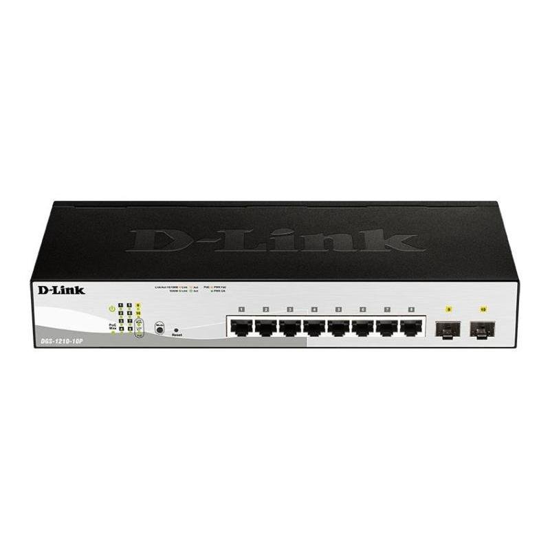 NET SWITCH 10PORT 10/100/1000/POE DGS-1210-10P/E D-LINK