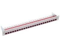 PATCH PANEL CAT6A 24XRJ45/1U GRAY R813494 R&M