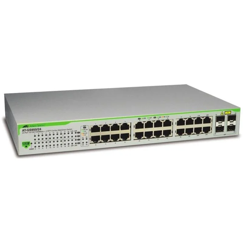 NET SWITCH 24PORT 10/100/1000T/AT-GS950/24-50 ALLIED NET SWITCH 24PORT 10/100/1000T/AT-GS950/24-50 ALLIED