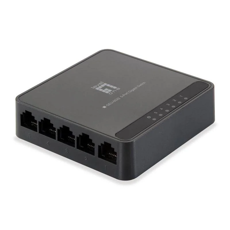 NET SWITCH 5PORT 10/100/1000M/GEU-0522 LEVELONE NET SWITCH 5PORT 10/100/1000M/GEU-0522 LEVELONE