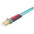 PATCH CABLE FO LC-DUPLEX LSZH/OM3 5M BEIGE/TURQ R323066 R&M