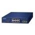 NET SWITCH 8PORT 1000M SFP/GS-2210-8P2S PLANET