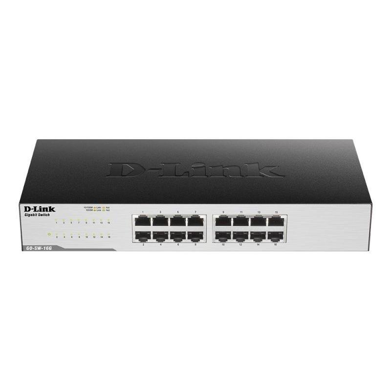 NET SWITCH 16PORT 1000M/UNMANAGED GO-SW-16G D-LINK