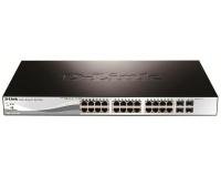 NET SWITCH 24PORT 10/100/1000/POE 4SFP DGS-1210-28P/E D-LINK