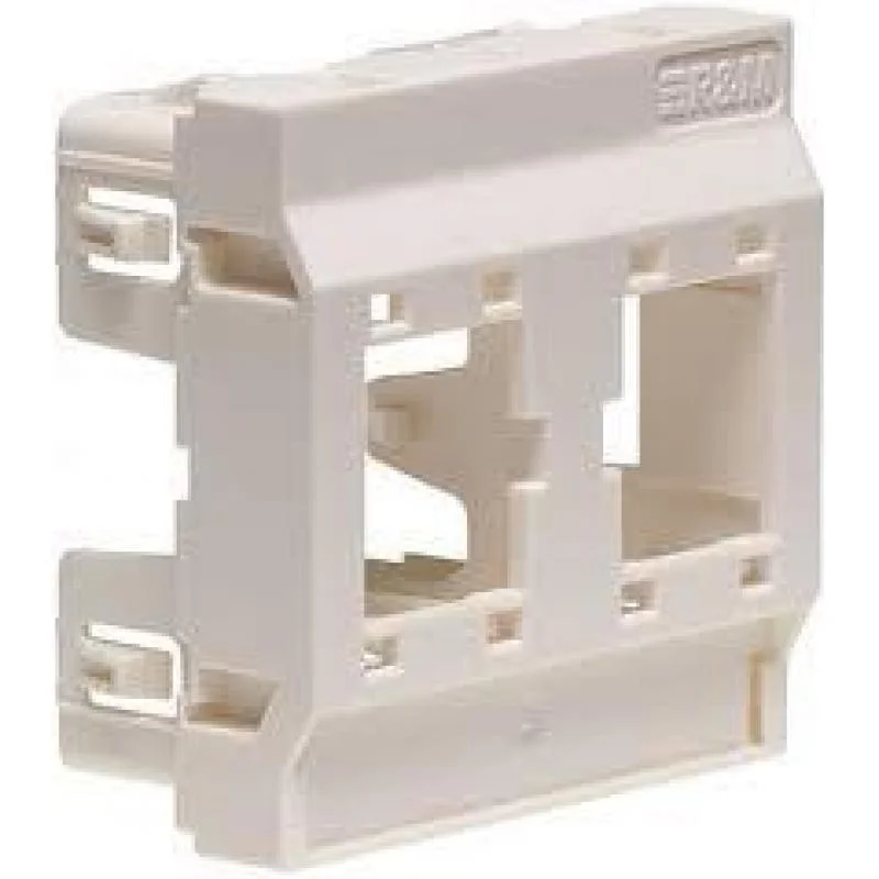 NET ACC MOUNTING PLATE 45X45/2X1PORT WHITE R313330 R&M NET ACC MOUNTING PLATE 45X45/2X1PORT WHITE R313330 R&M