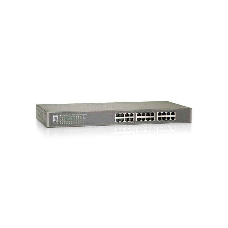 NET SWITCH 24PORT 10/100M/FSW-2450 LEVELONE