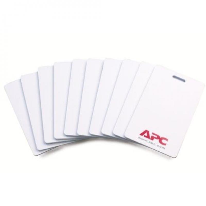 RACK ENCLOSURE ACC NETBOTZ HID/PROX.CARDS 10PCS AP9370-10 APC