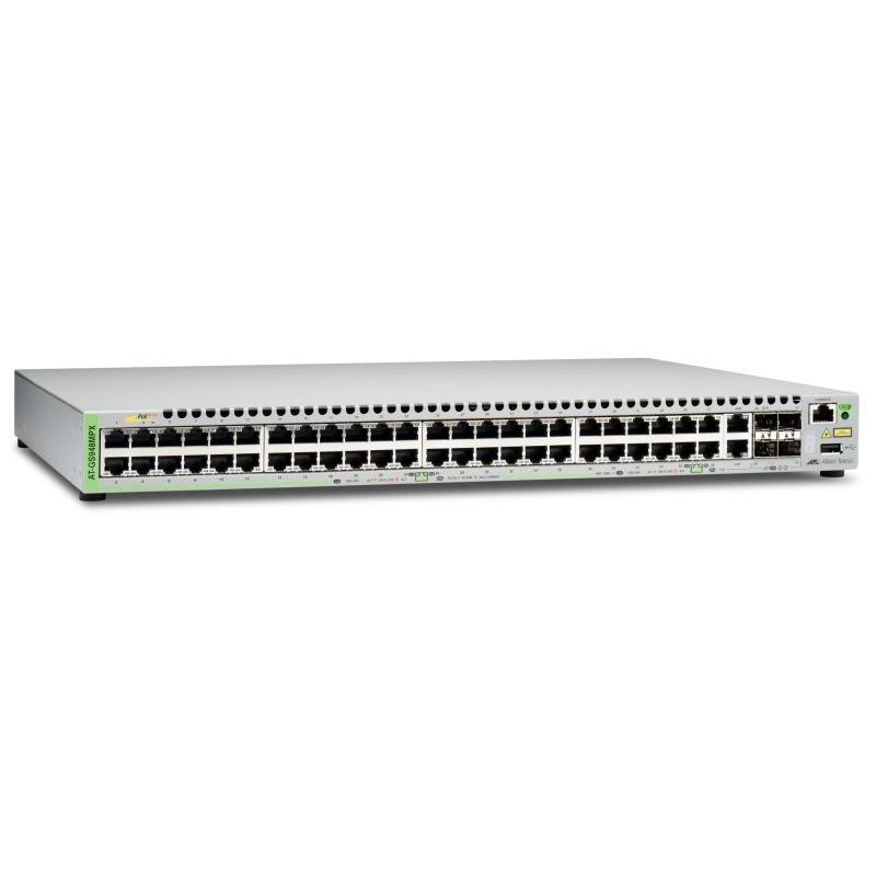 NET SWITCH 48PORT 10/100/1000T/+4SFP POE AT-GS948MPX ALLIED