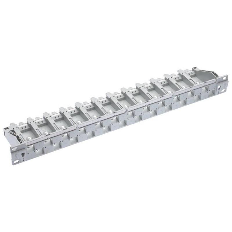 PATCH PANEL CAT5/6 24XRJ45/1U GRAY R812466 R&M